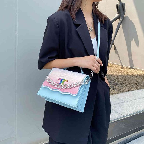 

70% off luxury quality summer simple female 2021 fashion portable small square bag leisure single shoulder messenger bag0rjm