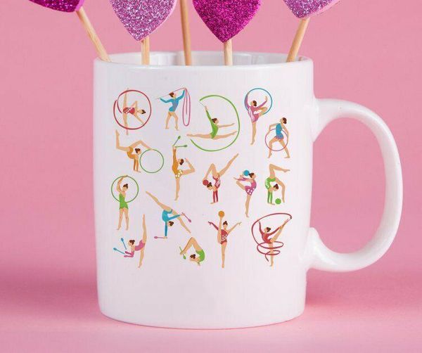 

mugs details about Â personalized gymnastics mug gift ideas cup gifts for