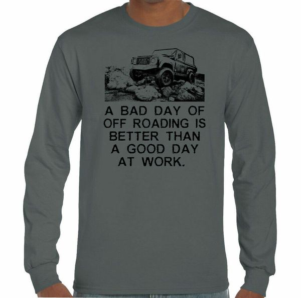 

4x4 t-shirt 90 110 127 svx a bad day off roading mens funny, White;black