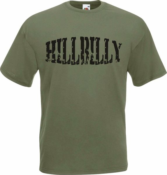 

customs hillbilly "t-shirt-all sizes & colours, White;black