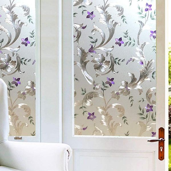

window stickers luckyyj film,self-adhesive film,removable privacy door film cling,decoration heat control & anti uv sticker