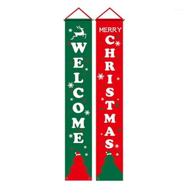 

christmas decorations decoration door hanging day atmosphere couplet curtain