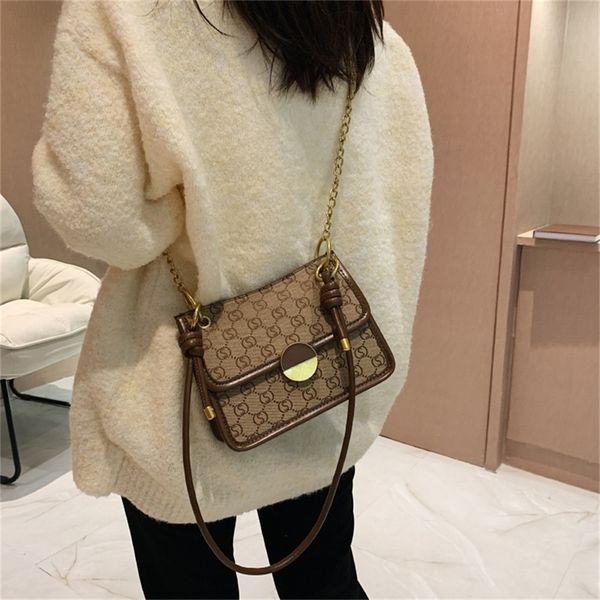

outlet sale 80% off popular small bag female ins minority new chain single shoulder bag messenger autumn and winter texture square