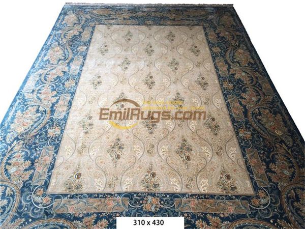 

carpets handmade carpet knotted french wool real silk