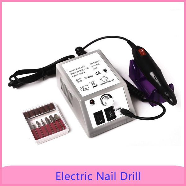 

rpm electric nail drill machine 1 set professional kit manicure art pen pedicure file tools kit1