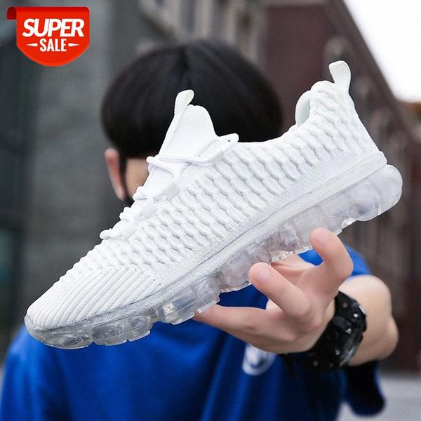 

men's shoes summer low-breathable tide mesh sports casual jelly bottom running #e87y