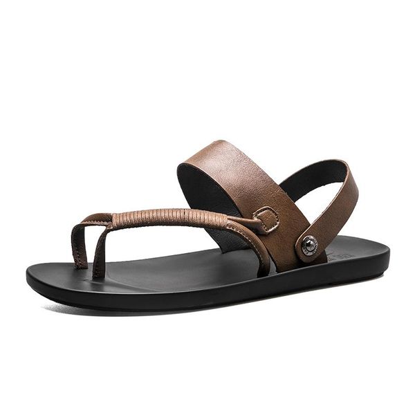 

sandals beach sport de sandales heren outdoor rubber para da slide ete uomo herren sandel for sandalen masculina homme piscine, Black