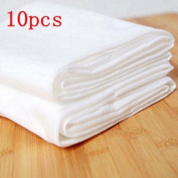 

towel 10pcs 60*100cm solid color disposable bath water absorption non-woven fabric towels home beauty center el