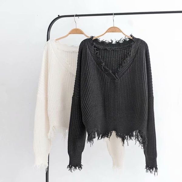 

sweaters fashioned ladies cut black green sweater female jumpers a474, White;black