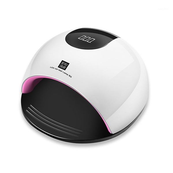 

pcs uv led nail dryer lamp curing light 80w gel polish sensor manicure tool wh9981