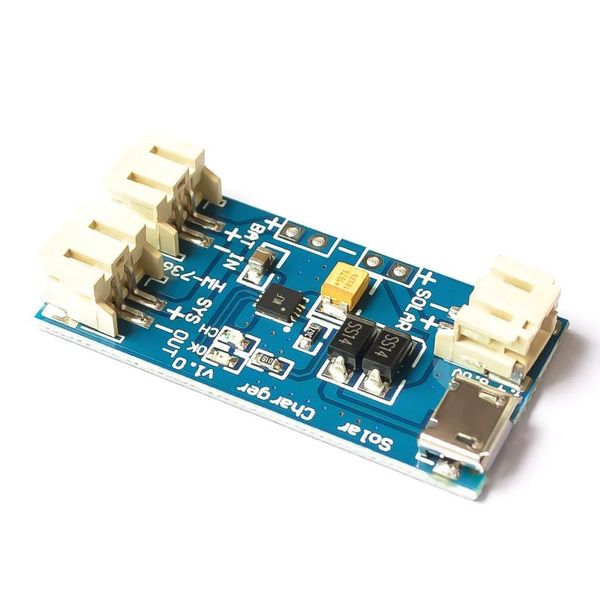 

integrated circuits 500ma mini solar lipo charger board cn3065 lithium battery charge chip diy outdoor charging module for arduino