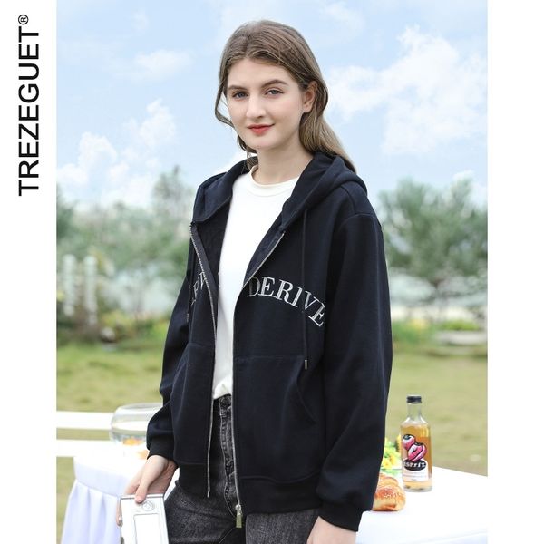 

cashmere cardigan sweater 2021 autumn winter women's new fashion loose cotton korean letter embroidered jacket women, Black