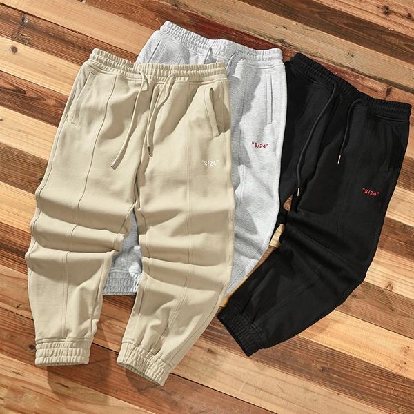 

men's pants high-quality autumn and winter sports casual, Black