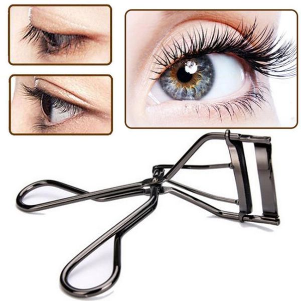 

eyelash curler 1pc fashion metal curlers silicone strip clip natural lasting curling tweezers accessorie