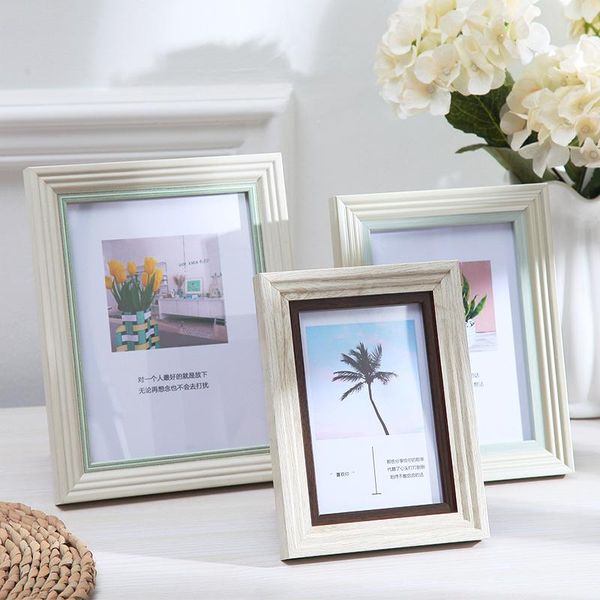 

frames nordic literary fan picture frame animal flowers wood big po office room art studio parlor wall show home decor