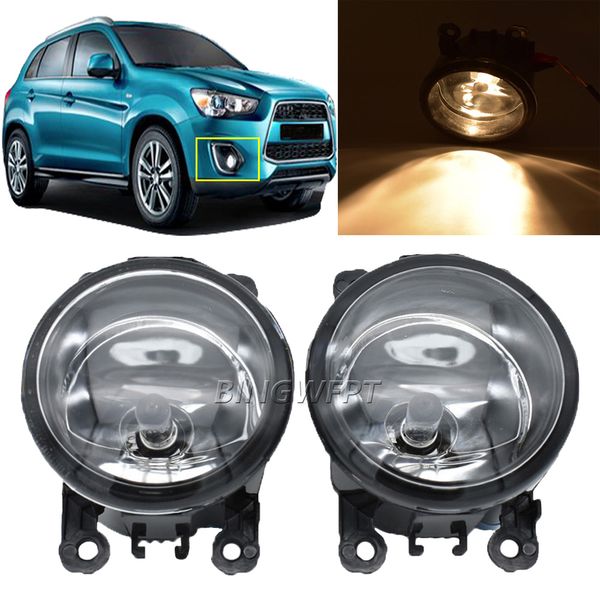 

2pcs/lot h11 fog lights lamps for mitsubishi outlander sport rvr asx 2011-2018