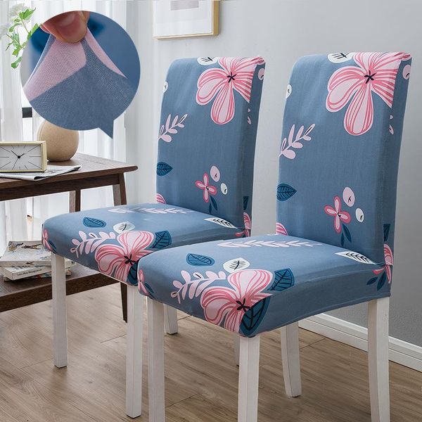 

high elasticity all-inclusive chair cover printing simple household one-piece dust-proof and stain-proof seat back covers