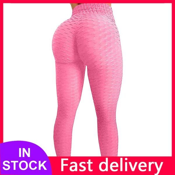 

women's leggings sports pants high waist fitness women workout push up legging solid color bodybuilding jeggings leggins ropa, Black