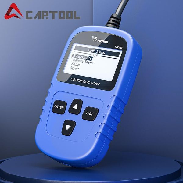 

code readers & scan tools obd2 scanner vd10 car eobd diagnostic tool engine reader auto aar with multi-languages