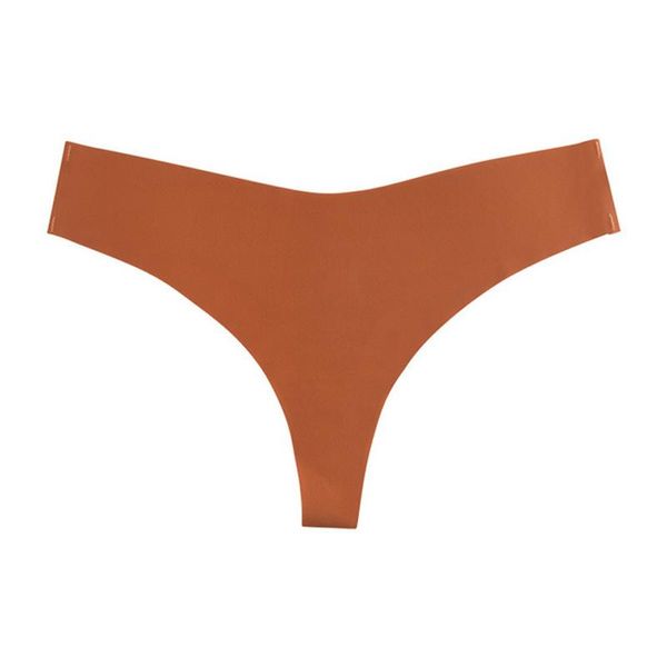 

women's panties underwear g-string briefs soft underpants seamless ultra-thin invisible low waist thong intimates lingerie, Black;pink