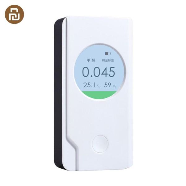 

smart home control miaomiaoce professional formaldehyde detector rechargeable excess remind temperature humidity display air