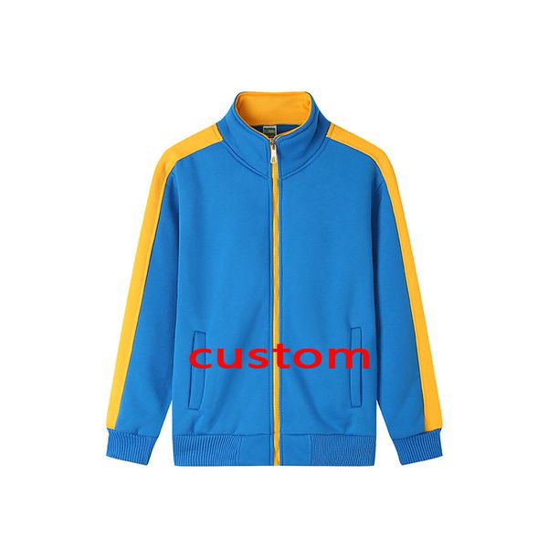 

stand collar hoodie men women zipper jackets long sleeve casual sweatshirts, Black