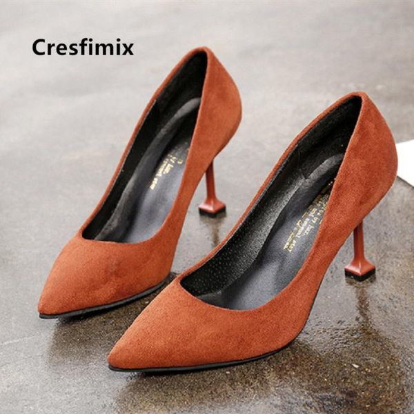 

dress shoes women fashion classic office heel pumps lady cute sweet flock casual zapatos de mujer, Black