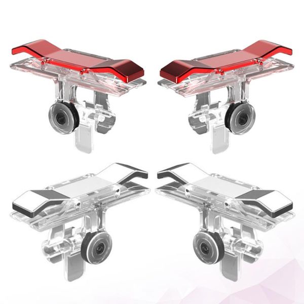 

pairs of mobile game metal controller buttons shortcut shooting button handle aim key joystick shooter (1 pair e9 re controllers & joysticks