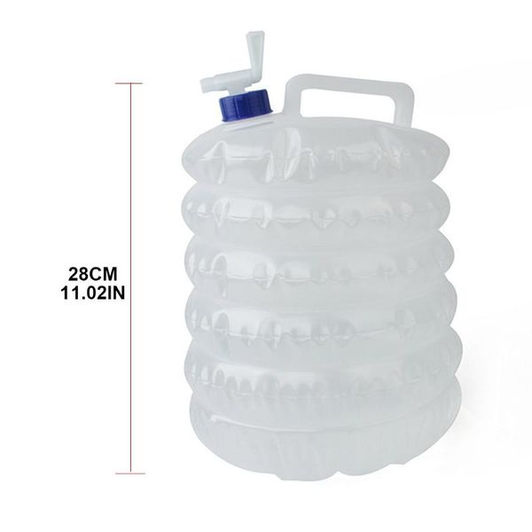 

portable outdoor camping foldable bucket collapsible water bag container k1mb bags
