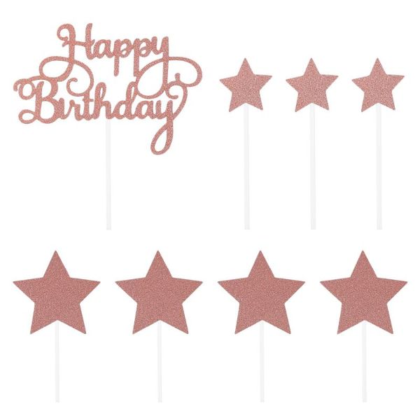

other festive & party supplies 40pcs birthday decors cake ers exquisite