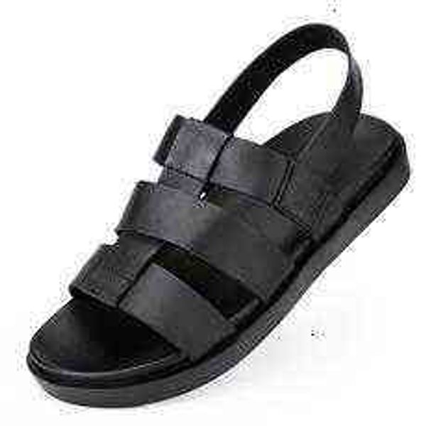 

tangzuo shoes l1809 sandals, , 38-44 standard shoe size, leather, black