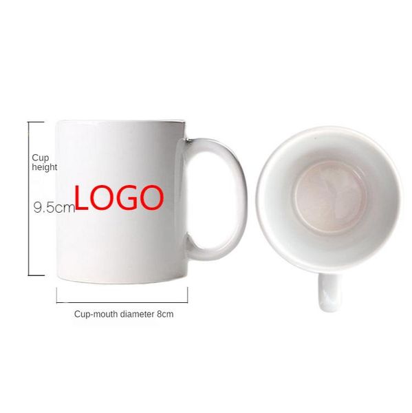 

mugs custom drawing mark cup diy ceramic coffee mug printing po logo water activity gift