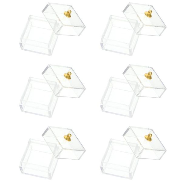 

frames 10pcs storage box candy display mini (transparent)