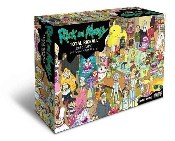 

popular rick and morty board games and party games