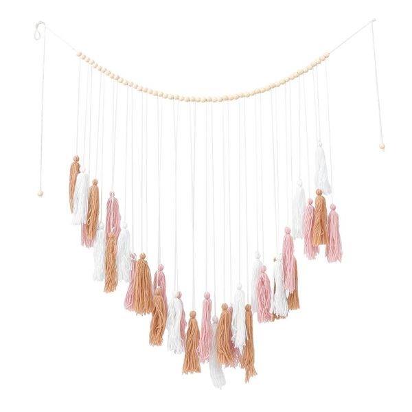 

tapestries 1pc unique wall tassel hanging decor decorative knitting craft
