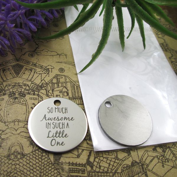 

40pcs--stainless steel charms"so much awesome in such a little one" more style choosing diy pendants fo necklace, Bronze;silver