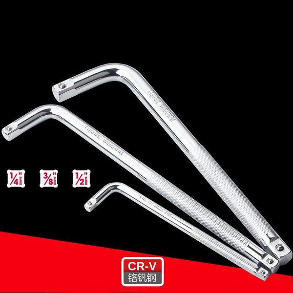

hand tools wrench high carbon steel l type pipe perforation outer elbow bent bar 10" 12" 14" 20" curved rod 250mm 300mm