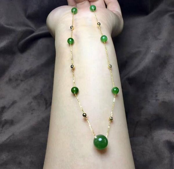 

lockets 18k gold inlaid and necklace of tian biyu, Silver