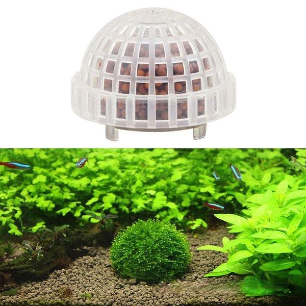 

decorations 2pcs aquarium decoration submerged moss ball plant potted water surface aquatic bonsai suspended micro landscape