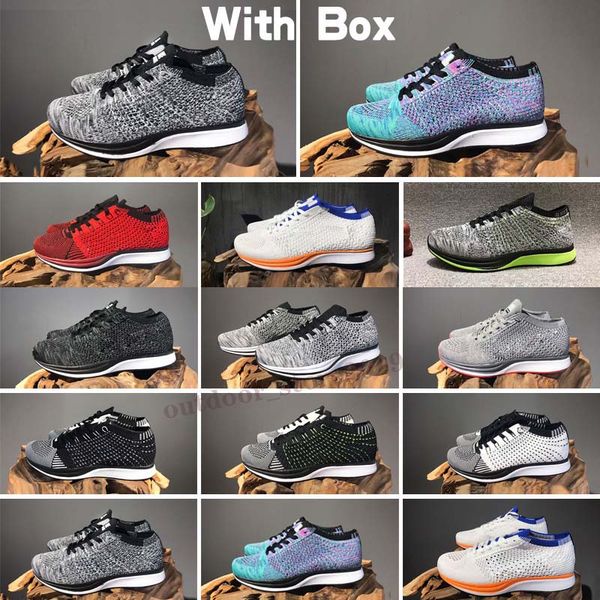 

2021 trainer knit shoes black white gray sports men women summer casual outdoor light comfort sneakers eur 36-45
