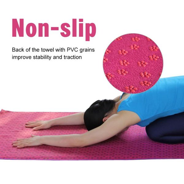 

yoga mats non slip towels 72x24in mat towel for bikram pilates