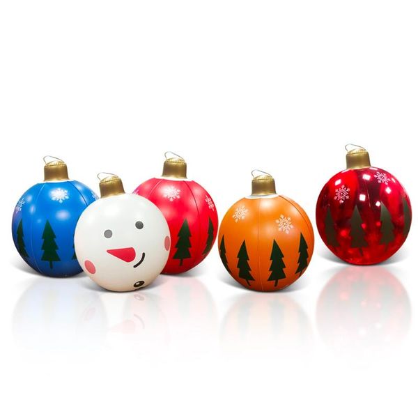 

party decoration christmas inflatable ball fun outdoor balloons pendants for year 2022 navidad home decor balls ornaments