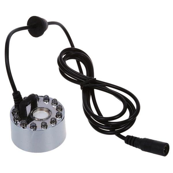 

humidifiers ultrasonic mist maker fogger water fountain pond 12 led