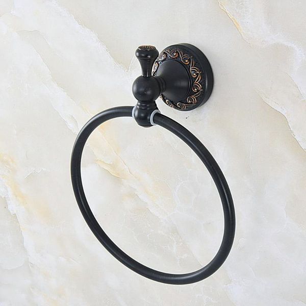 

black oil rubbed brass towel ring holder wall mounted bathroom accessory tba457 rings