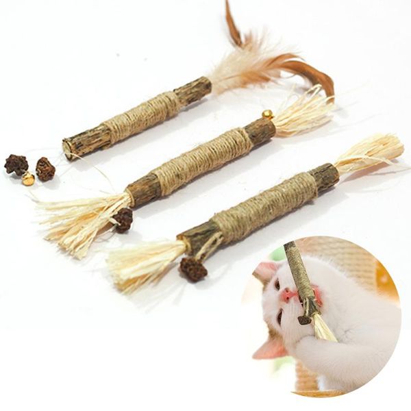 

cat toys pet toy safety molar stick for kitten cats cleaning teeth chew sticks supplies suitable all pets