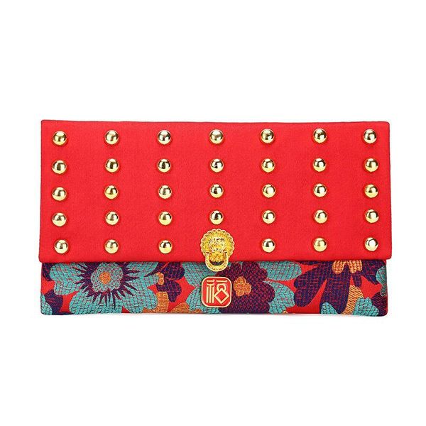 

red envelopes embroidery fabric packet lucky money pockets for year spring festival wedding yg gift wrap