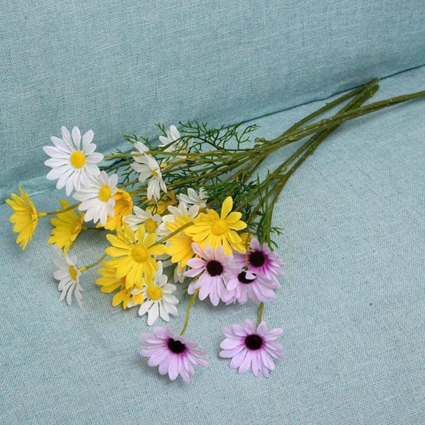 

decorative flowers & wreaths mini natural daisy dried small craft home props pography bouquets floral plants art decoration j8i5
