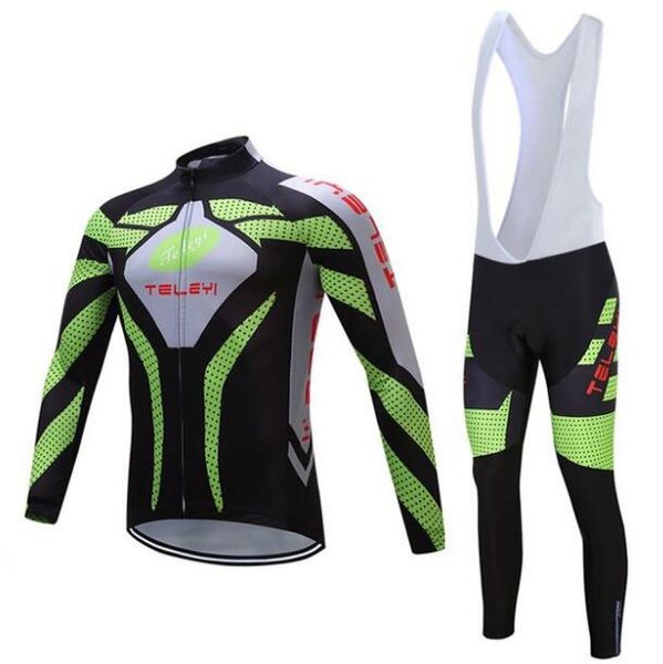 

bicycle cycling jersey sets , men's breathable long-sleeved suit,polyester quick-drying the same style can be customized