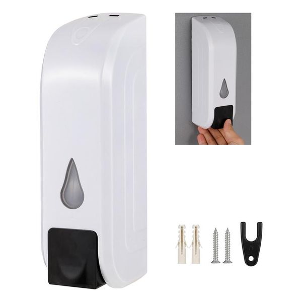 

soap dispenser wall-mounted manual singal-head hand sanitizer shampoo shower bathroom accessories liquid