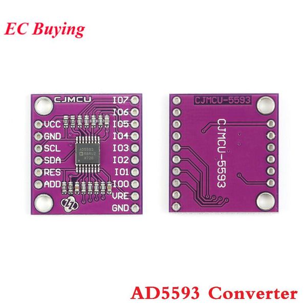 

integrated circuits ad5593 converter module adc dac 8 channel 2 bit analog to digital configurable